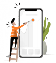 Pocketworks app growth illustration
