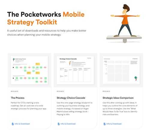 Mobile Strategy Toolkit - Pocketworks