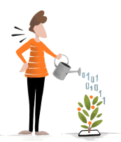 Pocketworks app growth process illustration